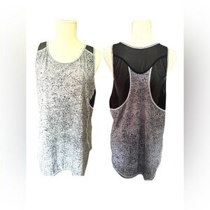 Lululemon athletica Women's Tank Top Grey with Black -14